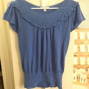 💙 BANANA REPUBLIC Elastic Waist Blue Sweater